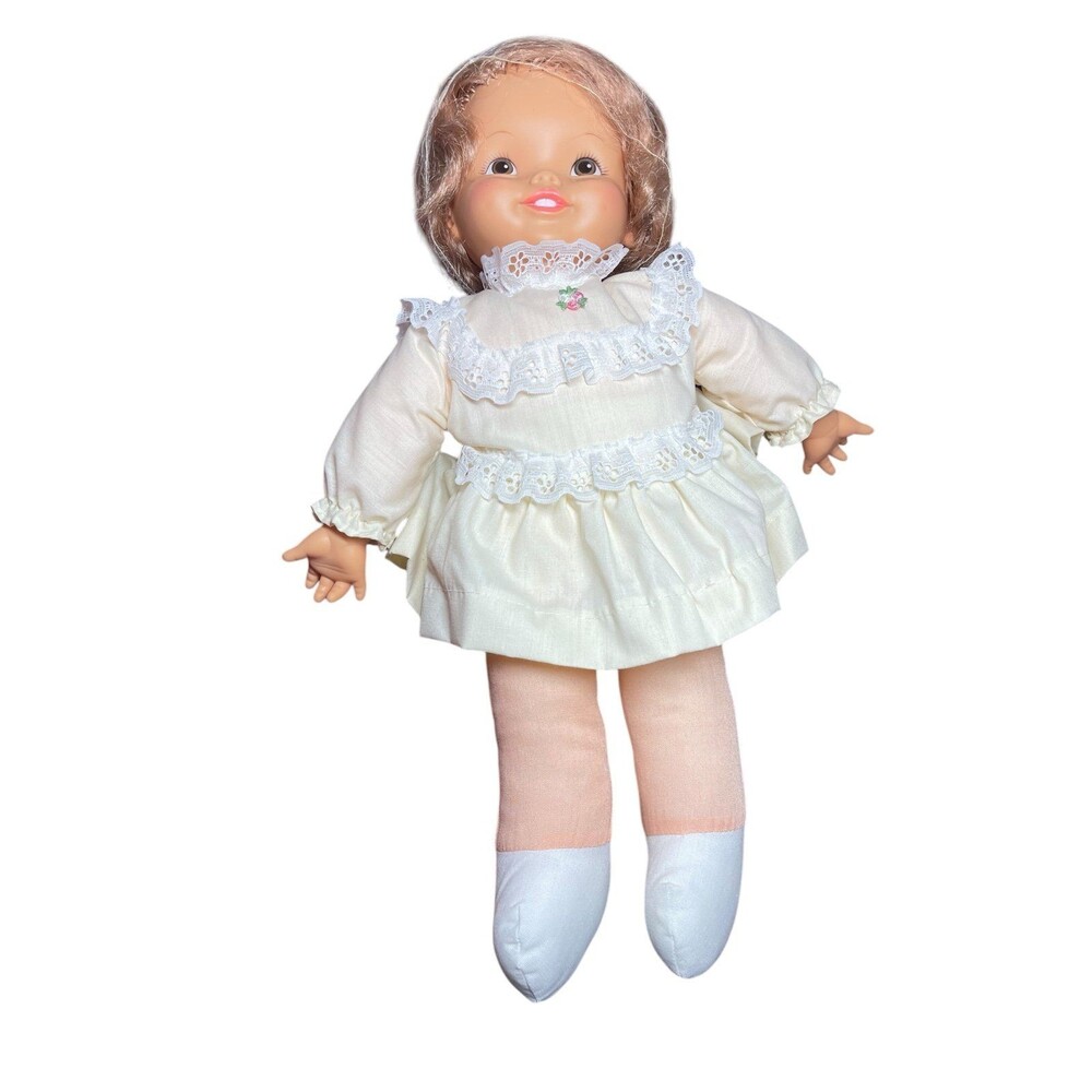 vtg 1986 Northern Tissue Doll by James River Corp.‎ 16" Brown Eyes Freckles